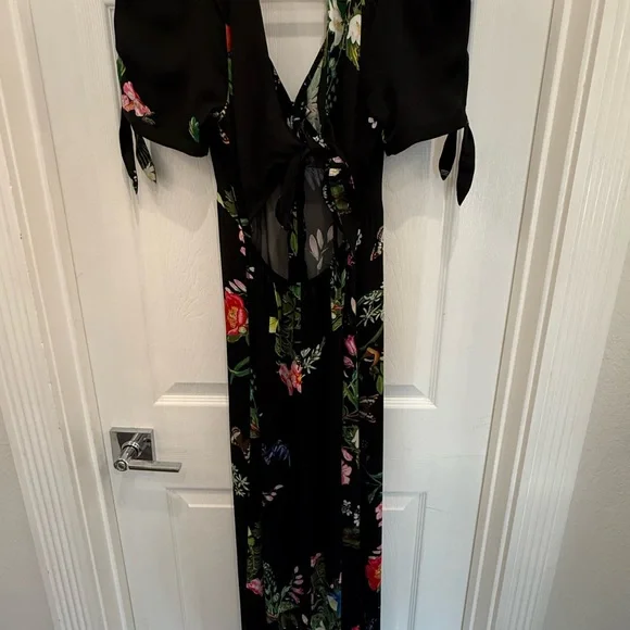Karlie Kloss x Express Floral Print Maxi Dress - Women’s size 0 - Picture 7 of 11